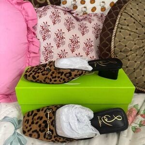 NIB Sam Edelman Leopard Print Flats
